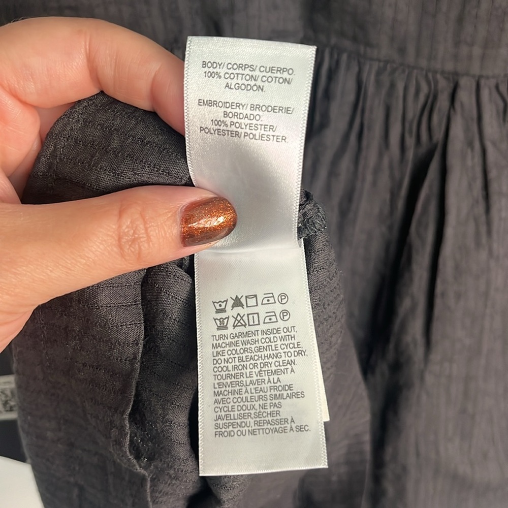 Lucky Brand Embroidered Top - Picture 6 of 7